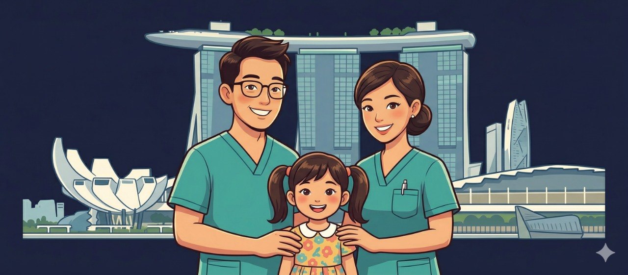 Singapore doctor family — healthykids.sg